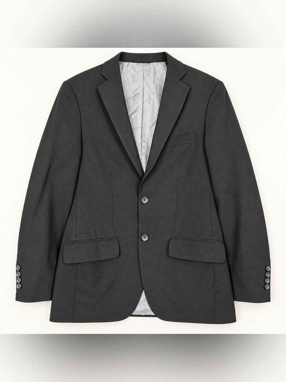 J.M. Haggar Men’s Black Slim Fit Blazer 36R